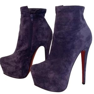 Christian Louboutin daffodile booties